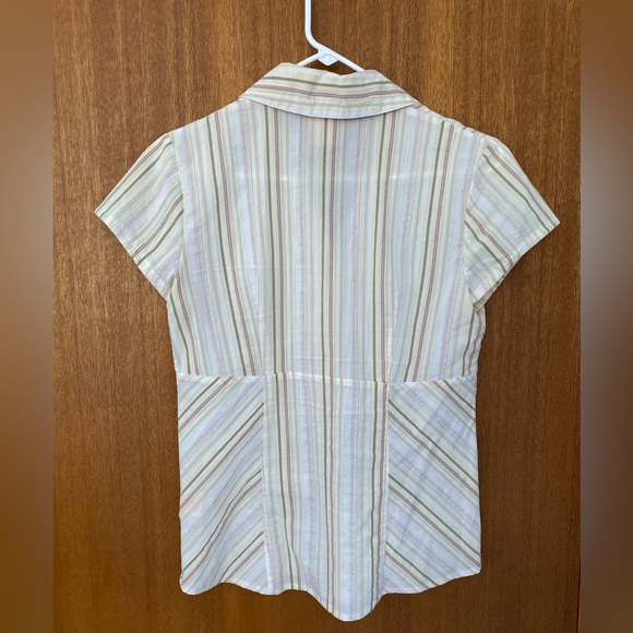 Faded Glory Short Sleeve Button Front Shirt - Picture 2 of 8